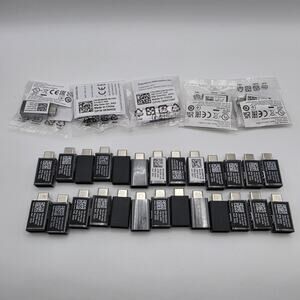 Lot of 31 Dell USB-C to USB-A Adapter OTG USB-C Male to USB-A Female New